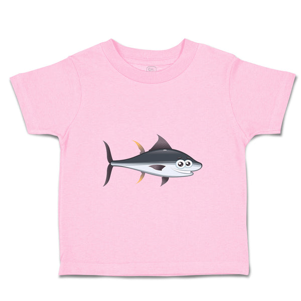 Little Shark Smiling Ocean Sea Life