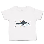 Toddler Clothes Little Shark Smiling Ocean Sea Life Toddler Shirt Cotton