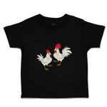 Toddler Clothes Chicken and Rooster Animals Farm Toddler Shirt Cotton