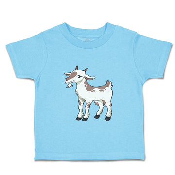 Toddler Clothes Goat Female Farm Toddler Shirt Baby Clothes Cotton
