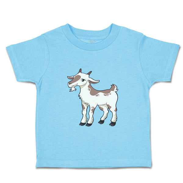 Toddler Clothes Goat Female Farm Toddler Shirt Baby Clothes Cotton