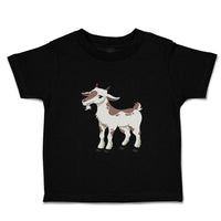 Toddler Clothes Goat Female Farm Toddler Shirt Baby Clothes Cotton