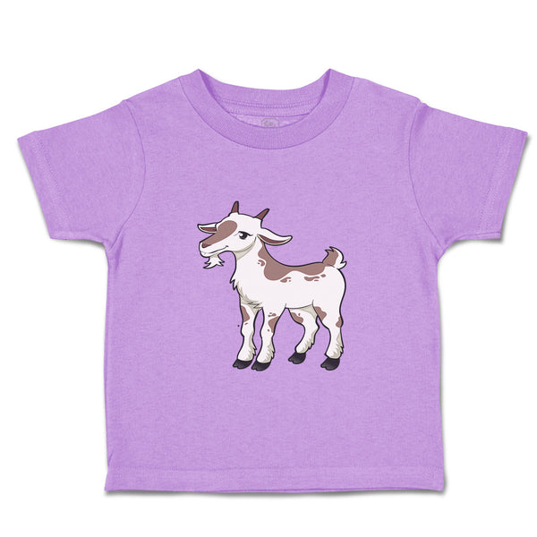 Toddler Clothes Goat Female Farm Toddler Shirt Baby Clothes Cotton