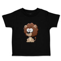 Toddler Clothes Lion Funny Big Head Safari Toddler Shirt Baby Clothes Cotton