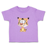 Toddler Clothes Tiger Funny Big Head Safari Toddler Shirt Baby Clothes Cotton