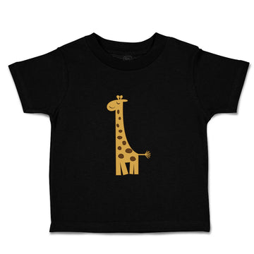 Toddler Clothes Giraffe Closed Eyes Animals Safari Toddler Shirt Cotton