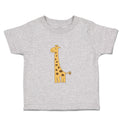 Toddler Clothes Giraffe Closed Eyes Animals Safari Toddler Shirt Cotton