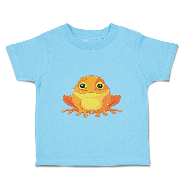 Toddler Clothes Golden Frog Funny Toddler Shirt Baby Clothes Cotton