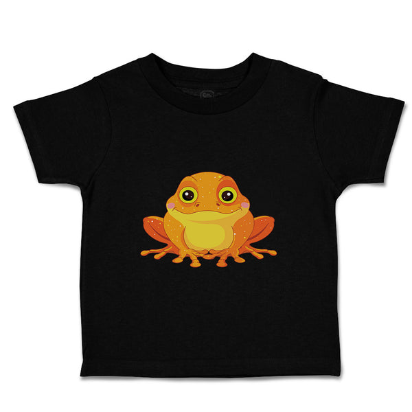 Toddler Clothes Golden Frog Funny Toddler Shirt Baby Clothes Cotton