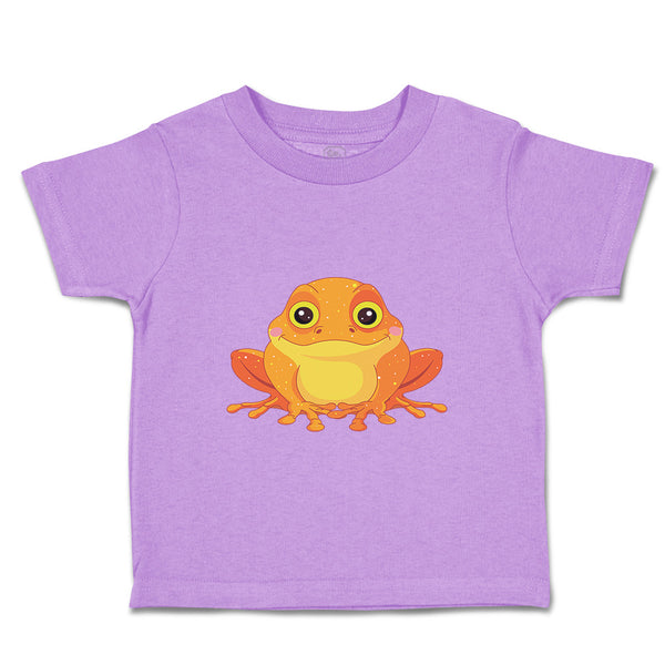 Toddler Clothes Golden Frog Funny Toddler Shirt Baby Clothes Cotton