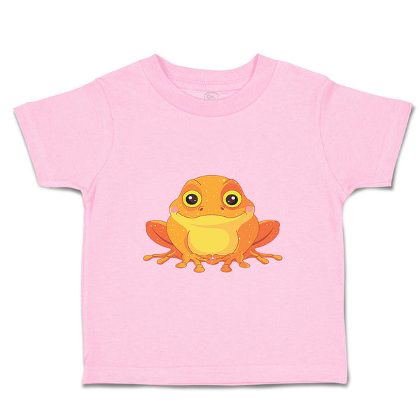 Toddler Clothes Golden Frog Funny Toddler Shirt Baby Clothes Cotton