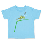 Toddler Clothes Grasshopper on Grass Animals Toddler Shirt Baby Clothes Cotton