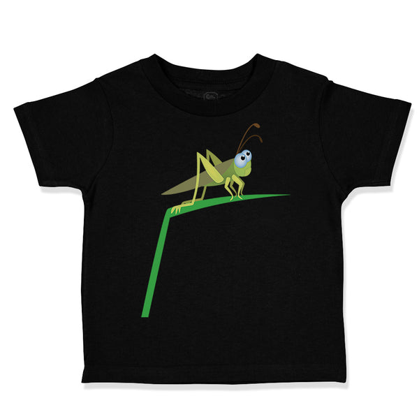 Toddler Clothes Grasshopper on Grass Animals Toddler Shirt Baby Clothes Cotton