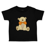 Toddler Clothes Teddy Bear with Bow Toddler Shirt Baby Clothes Cotton