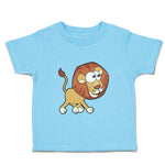 Toddler Clothes Lion Walking Right Animals Safari Toddler Shirt Cotton