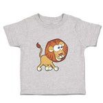Toddler Clothes Lion Walking Right Animals Safari Toddler Shirt Cotton