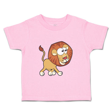Toddler Clothes Lion Walking Right Animals Safari Toddler Shirt Cotton