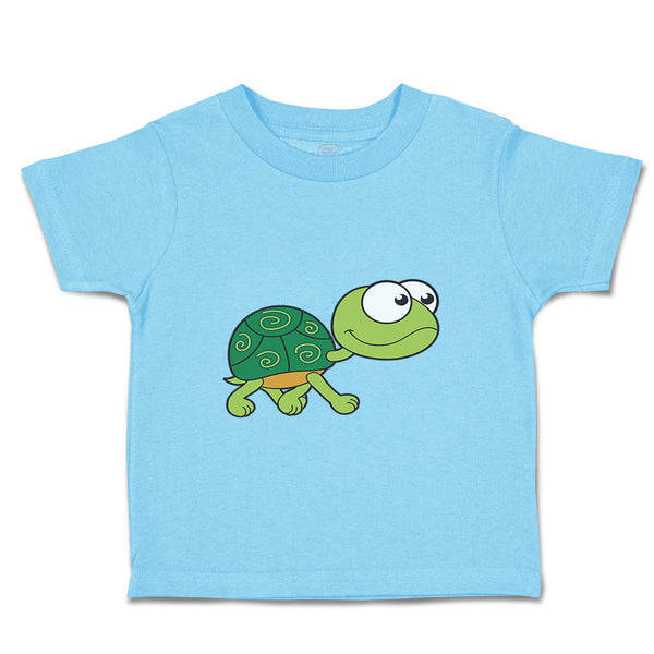 Toddler Clothes Tortoise Walking Right Animals Funny Humor Toddler Shirt Cotton