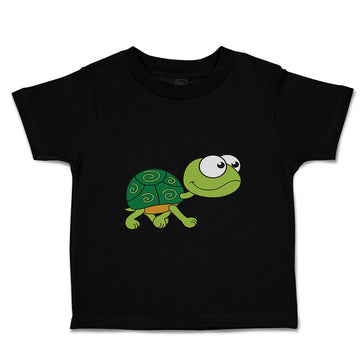 Toddler Clothes Tortoise Walking Right Animals Funny Humor Toddler Shirt Cotton