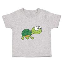 Toddler Clothes Tortoise Walking Right Animals Funny Humor Toddler Shirt Cotton