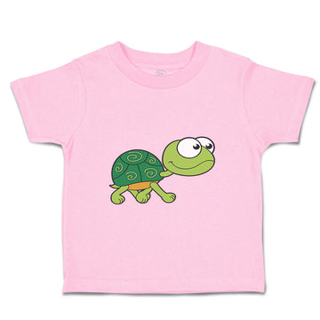 Toddler Clothes Tortoise Walking Right Animals Funny Humor Toddler Shirt Cotton
