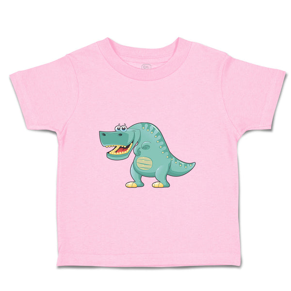 Toddler Clothes Dinosaur Large Funny Smiling Dinosaurs Dino Trex Toddler Shirt