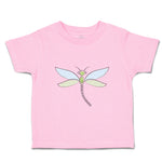 Toddler Clothes Dragon-Fly Simple Drawing Toddler Shirt Baby Clothes Cotton