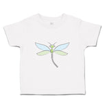 Toddler Clothes Dragon-Fly Simple Drawing Toddler Shirt Baby Clothes Cotton