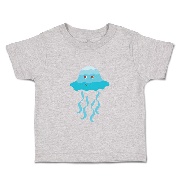 Toddler Clothes Jellyfish Female Animals Ocean Sea Life Toddler Shirt Cotton