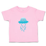 Toddler Clothes Jellyfish Female Animals Ocean Sea Life Toddler Shirt Cotton
