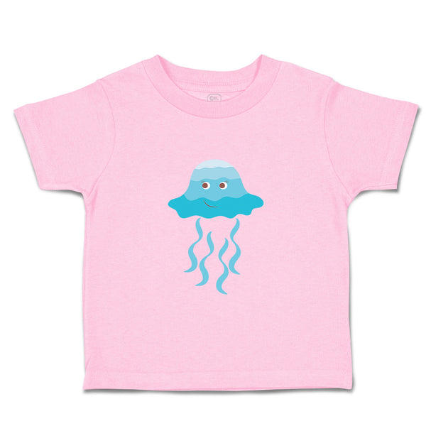 Toddler Clothes Jellyfish Female Animals Ocean Sea Life Toddler Shirt Cotton