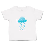 Toddler Clothes Jellyfish Female Animals Ocean Sea Life Toddler Shirt Cotton