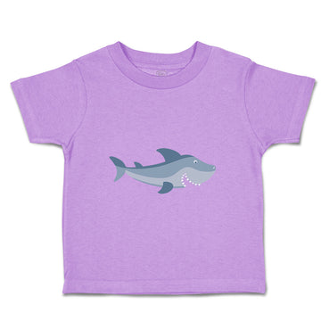 Toddler Clothes Shark Smiling Animals Ocean Sea Life Toddler Shirt Cotton