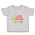Toddler Clothes Turtle Facing Left Animals Funny Humor Toddler Shirt Cotton