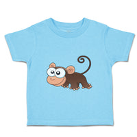 Toddler Clothes Monkey Funny Animals Safari Toddler Shirt Baby Clothes Cotton