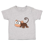 Toddler Clothes Monkey Funny Animals Safari Toddler Shirt Baby Clothes Cotton