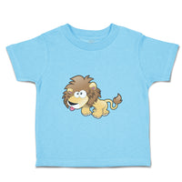Toddler Clothes Lion Cartoon Animals Style B Zoo Funny Toddler Shirt Cotton