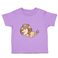 Toddler Clothes Lion Cartoon Animals Style B Zoo Funny Toddler Shirt Cotton