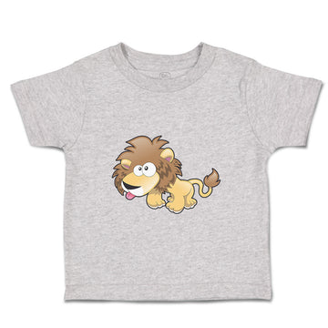 Toddler Clothes Lion Cartoon Animals Style B Zoo Funny Toddler Shirt Cotton