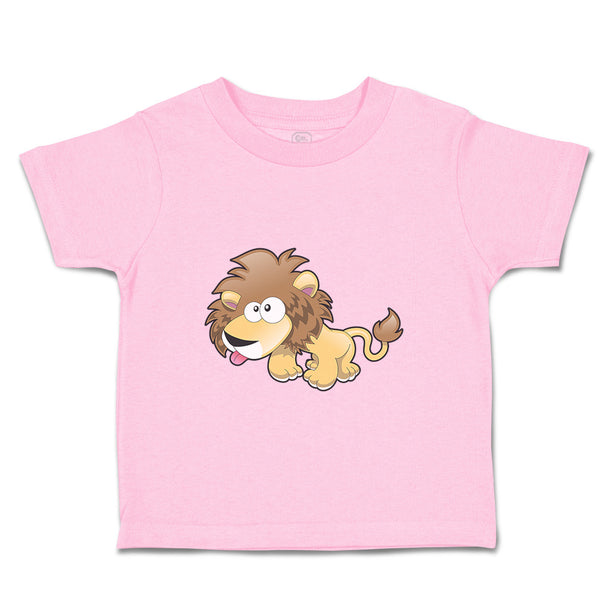 Toddler Clothes Lion Cartoon Animals Style B Zoo Funny Toddler Shirt Cotton