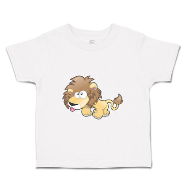 Toddler Clothes Lion Cartoon Animals Style B Zoo Funny Toddler Shirt Cotton