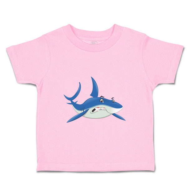 Toddler Clothes Shark Angry Funny Ocean Sea Life Toddler Shirt Cotton