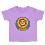 Toddler Clothes Head in Circle Lion Animals Safari Toddler Shirt Cotton