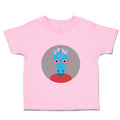 Toddler Girl Clothes Head in Circle Unicorn Animals Funny Humor Toddler Shirt