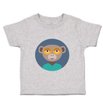 Toddler Clothes Head in Circle Monkey Animals Zoo Funny Toddler Shirt Cotton