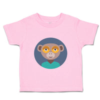 Toddler Clothes Head in Circle Monkey Animals Zoo Funny Toddler Shirt Cotton