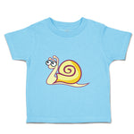 Toddler Clothes Snail Yellow with Big Eyes Toddler Shirt Baby Clothes Cotton