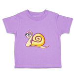 Toddler Clothes Snail Yellow with Big Eyes Toddler Shirt Baby Clothes Cotton