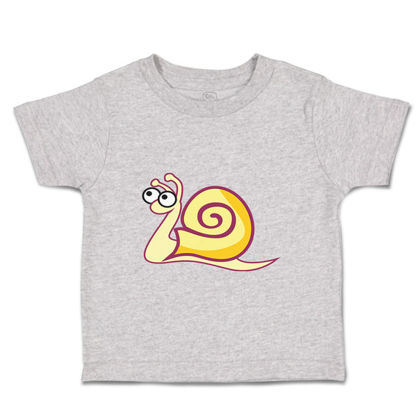 Snail Yellow with Big Eyes