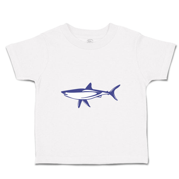 Toddler Clothes Shark Blue Animals Ocean Sea Life Toddler Shirt Cotton